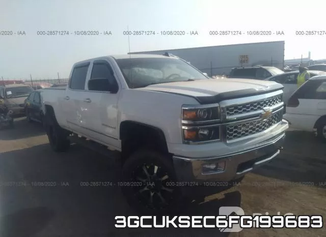 Chevrolet Silverado 1500, Ltz 3GCUKSEC6FG199683 2015